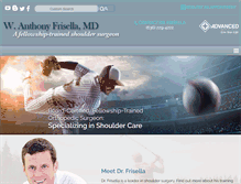 Tablet Screenshot of doctorfrisella.com
